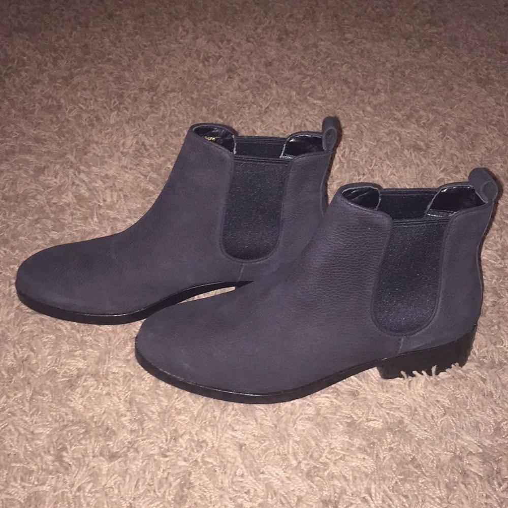 Cole Haan black suede Peekskill bootie